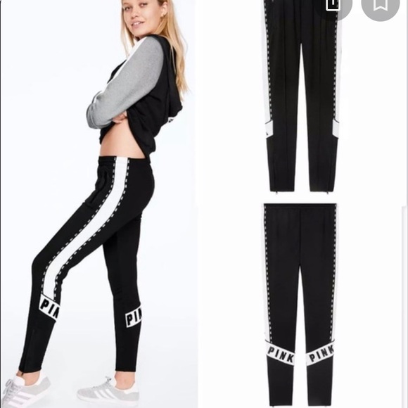 🎀 NWT Victoria Secret PINK logo pant - Picture 2 of 3